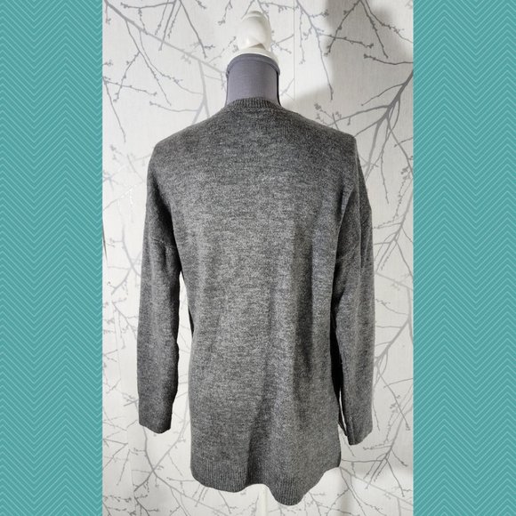 Love & Legend Sequined Reindeer Antlers Christmas Sweater - Picture 3 of 4